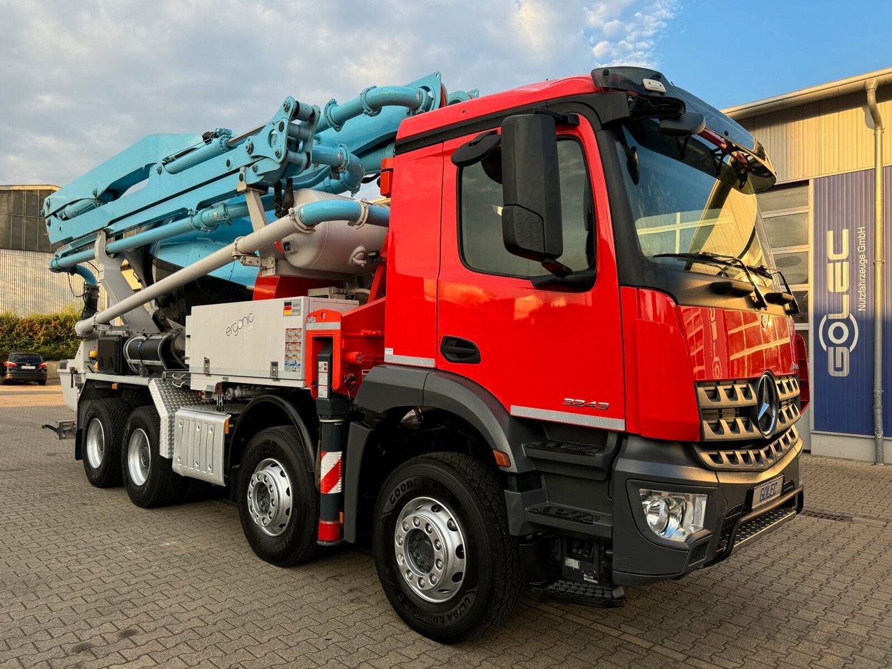 Mercedes-Benz AROCS 3243 8x4 Euro 6 Pumi Putzmeister TMM 24-3 - Mixer pump truck: picture 1 Mercedes-Benz AROCS 3243 8x4 Euro 6 Pumi Putzmeister TMM 24-3 - Mixer pump truck: picture 1