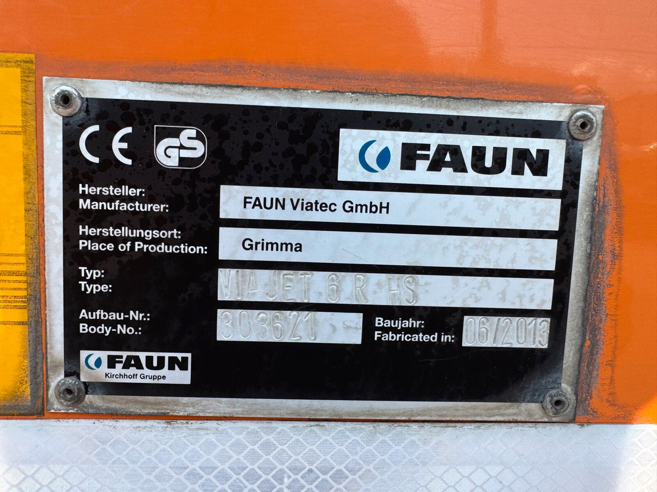 Road sweeper Mercedes-Benz ATEGO 1324 4x2 Kehrmaschine FAUN Viajet 6R/H: picture 9