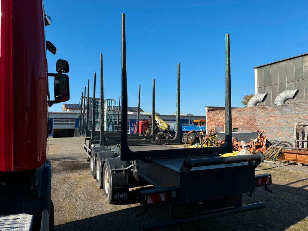 Schwarzmüller HS 3/E Langmaterial Holz 3 Achse 35.000 Kg - Dropside/ Flatbed semi-trailer: picture 4 Schwarzmüller HS 3/E Langmaterial Holz 3 Achse 35.000 Kg - Dropside/ Flatbed semi-trailer: picture 4