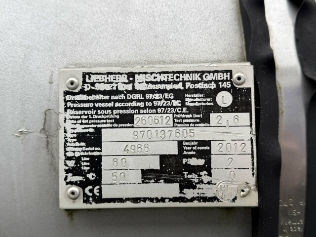 Müller-Mitteltal Liebherr Betonmischer Concrete Auflieger 10 m³ - Semi-trailer: picture 4 Müller-Mitteltal Liebherr Betonmischer Concrete Auflieger 10 m³ - Semi-trailer: picture 4