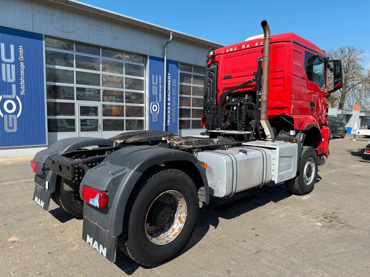 MAN TGS 18.510 4x4 SZM - Kipphyd. Blatt Luft Pritard - Tractor unit: picture 3 MAN TGS 18.510 4x4 SZM - Kipphyd. Blatt Luft Pritard - Tractor unit: picture 3