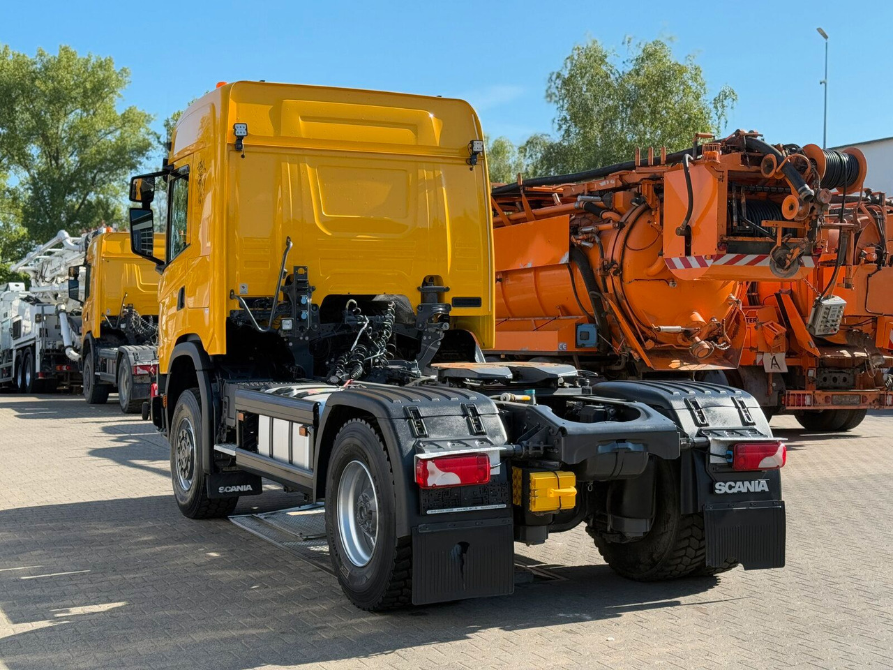 Scania G450 XT 4x4 Euro 6 SZM Kipphydraulik Blatt/ Luft - Tractor unit: picture 5 Scania G450 XT 4x4 Euro 6 SZM Kipphydraulik Blatt/ Luft - Tractor unit: picture 5