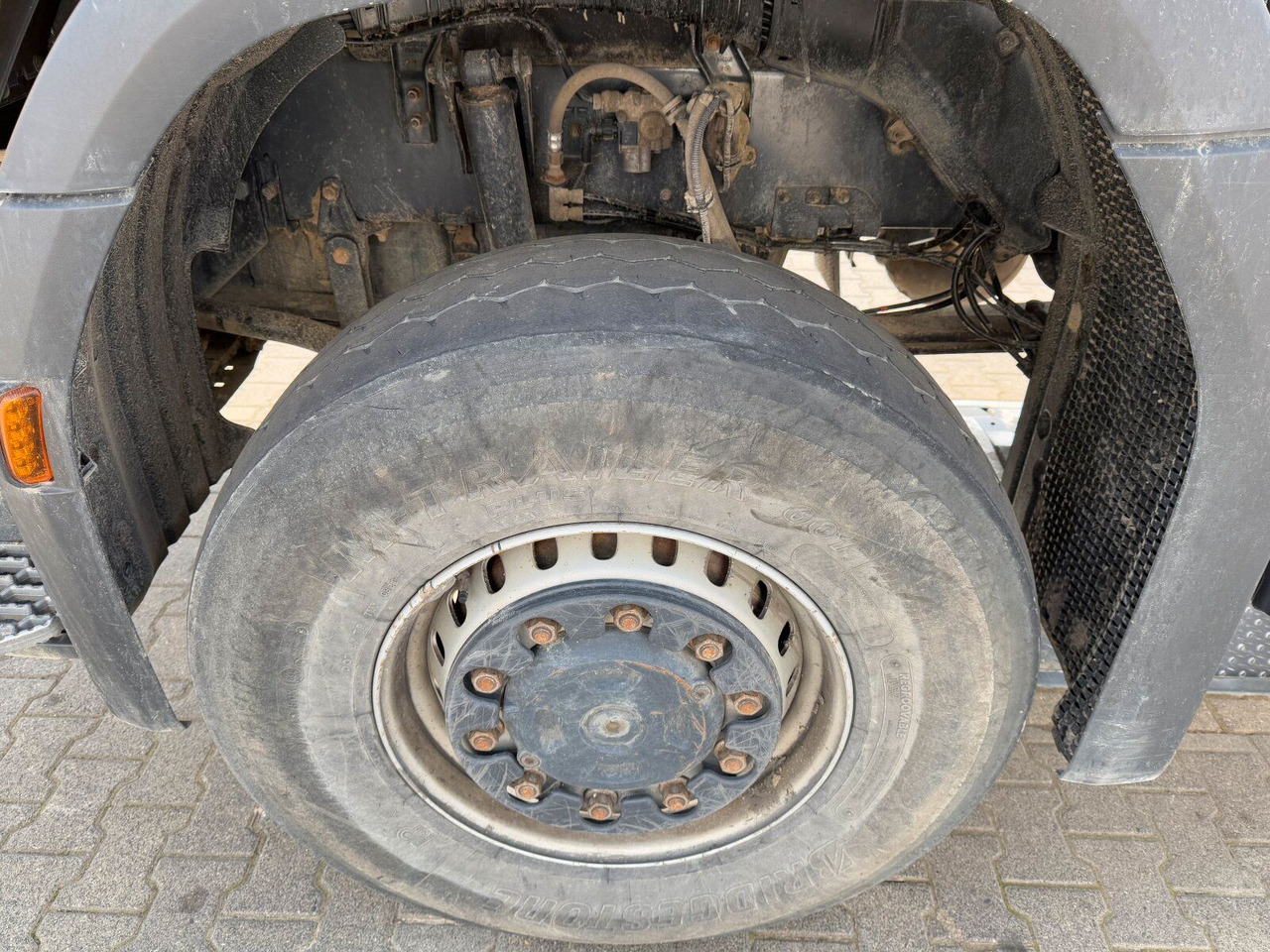 Tractor unit Scania G450 XT 4x4 Euro 6 SZM Kipphydraulik Blatt/ Luft: picture 18
