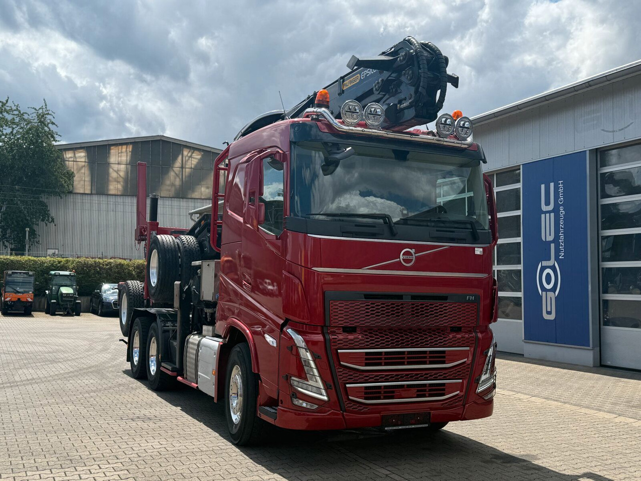 Volvo FH 540 6x4 Langholztransporter Kran + Anhänger - Timber truck, Crane truck: picture 1 Volvo FH 540 6x4 Langholztransporter Kran + Anhänger - Timber truck, Crane truck: picture 1