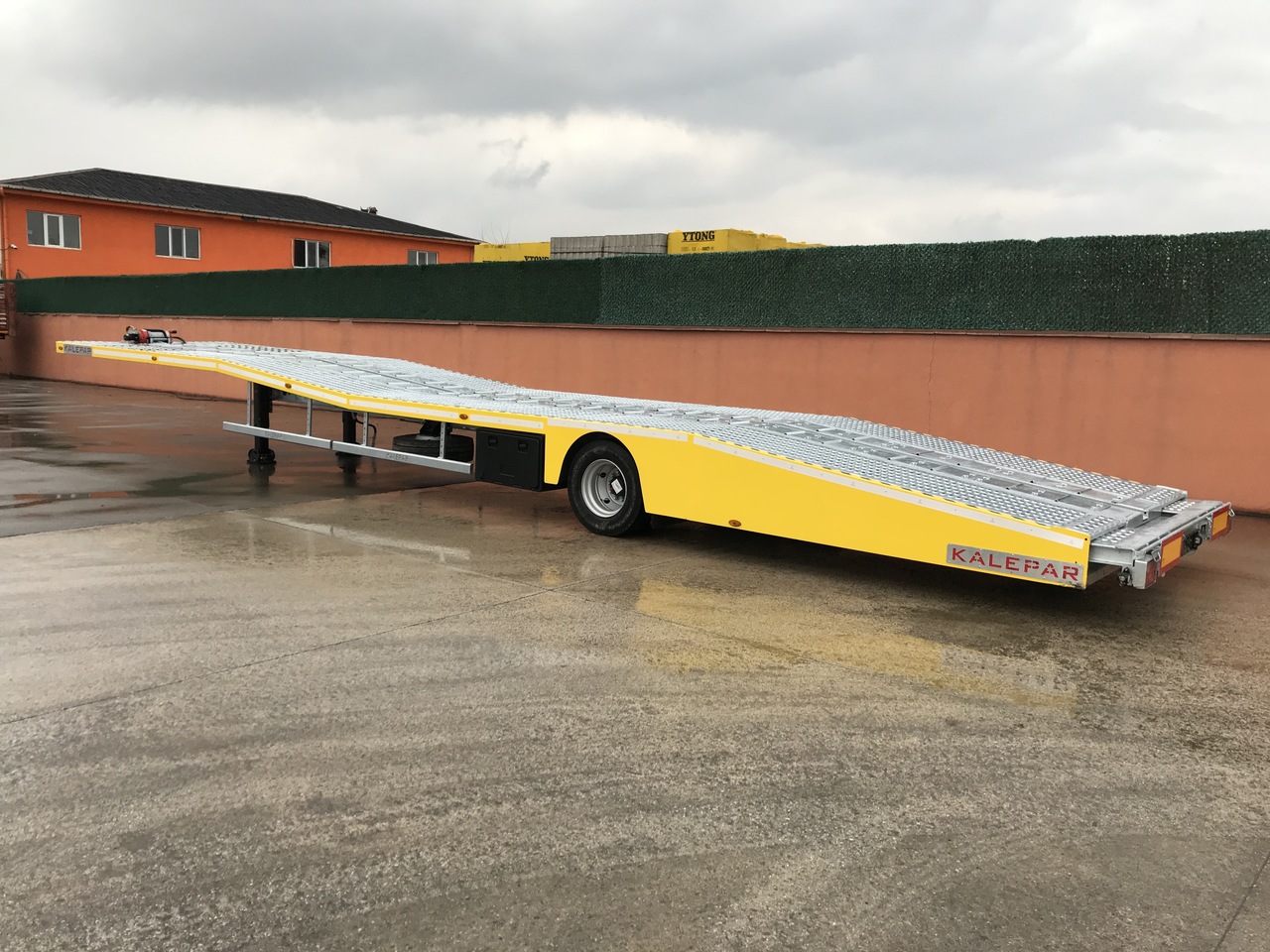 KALEPAR KLP 119V3 Car/Caravan/Van/Mobilehome Transporter - Autotransporter semi-trailer: picture 4 KALEPAR KLP 119V3 Car/Caravan/Van/Mobilehome Transporter - Autotransporter semi-trailer: picture 4