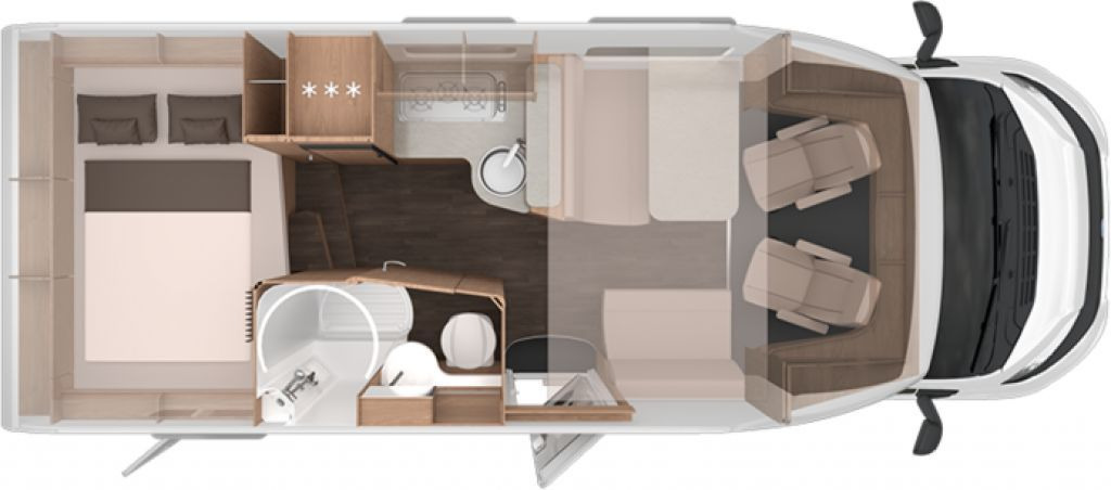 Knaus L!VE WAVE 650 MG Platinum Selection Vermieterpac - Semi-integrated motorhome: picture 2 Knaus L!VE WAVE 650 MG Platinum Selection Vermieterpac - Semi-integrated motorhome: picture 2
