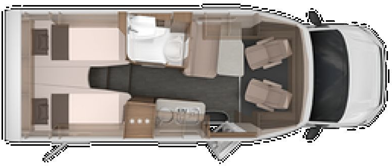 Knaus Van TI 640 MEG VANSATION MAN Abstandstempomat - Semi-integrated motorhome: picture 2 Knaus Van TI 640 MEG VANSATION MAN Abstandstempomat - Semi-integrated motorhome: picture 2