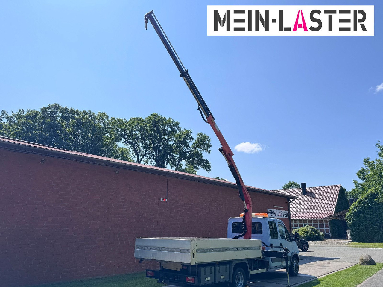 Iveco 65C180 3.0d Palfinger PK 6500 7 Sitzer - Flatbed van, Combi van: picture 5 Iveco 65C180 3.0d Palfinger PK 6500 7 Sitzer - Flatbed van, Combi van: picture 5