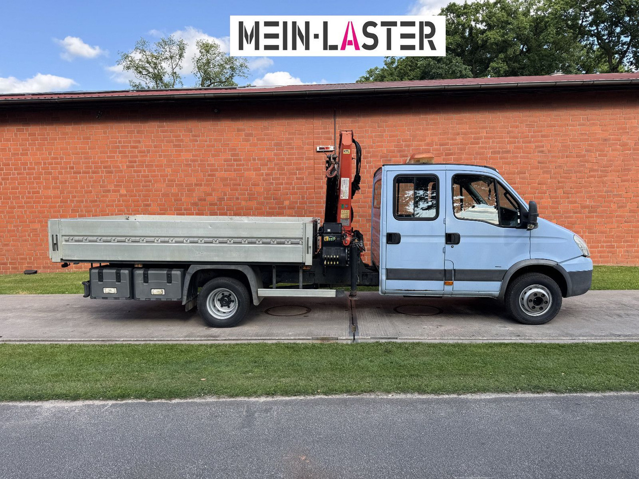 Iveco 65C180 3.0d Palfinger PK 6500 7 Sitzer NL 2300kg - Flatbed van, Combi van: picture 4 Iveco 65C180 3.0d Palfinger PK 6500 7 Sitzer NL 2300kg - Flatbed van, Combi van: picture 4