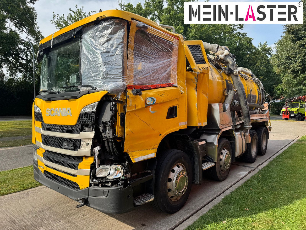 Scania G 450 8x4 Kaiser Twister Komfort V2A Funk - Vacuum truck: picture 2 Scania G 450 8x4 Kaiser Twister Komfort V2A Funk - Vacuum truck: picture 2