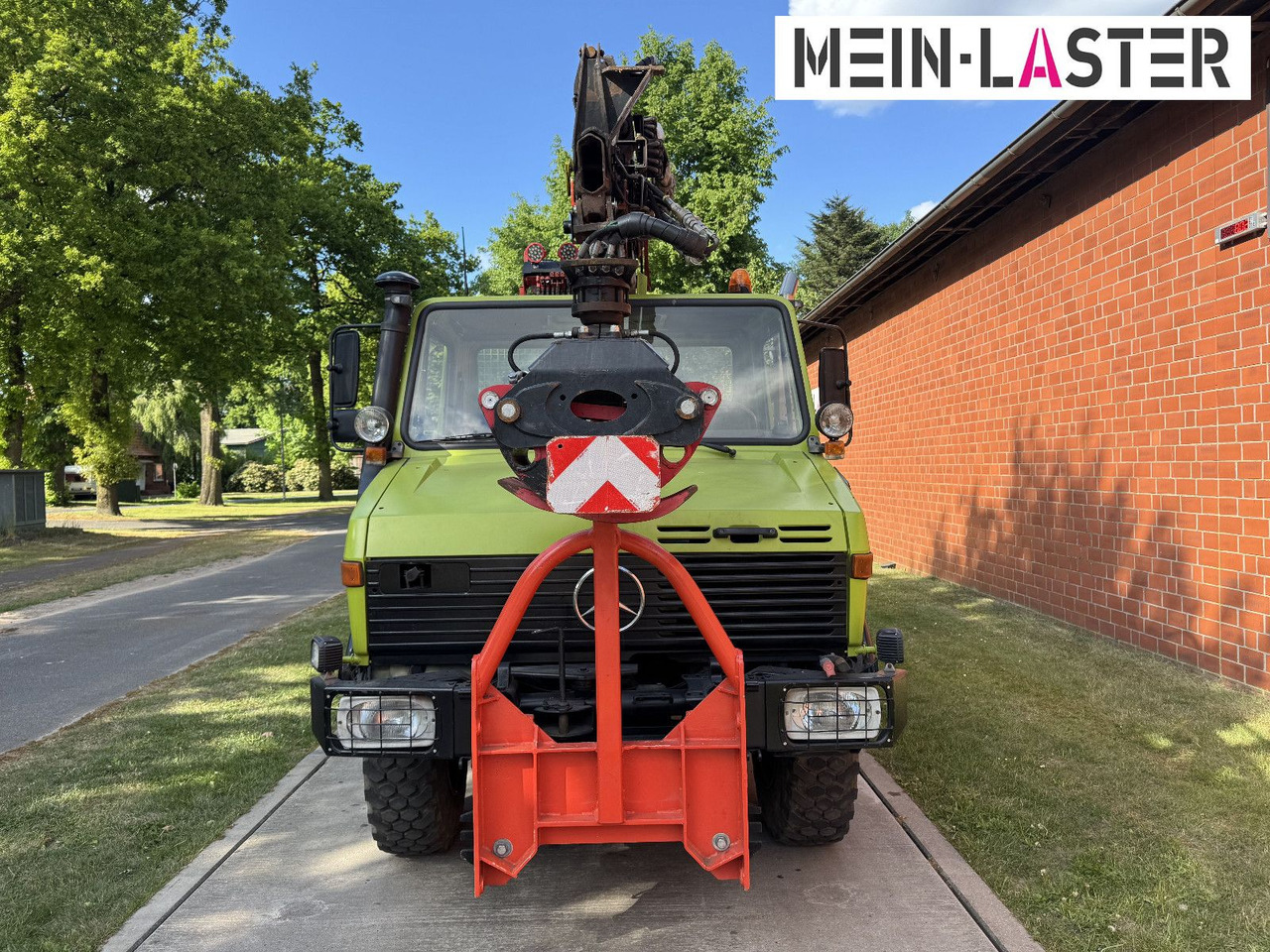 Unimog U 1650 PK 10500 Kran 15 m max. 3,9 t Seilwinde - Crane truck: picture 5 Unimog U 1650 PK 10500 Kran 15 m max. 3,9 t Seilwinde - Crane truck: picture 5