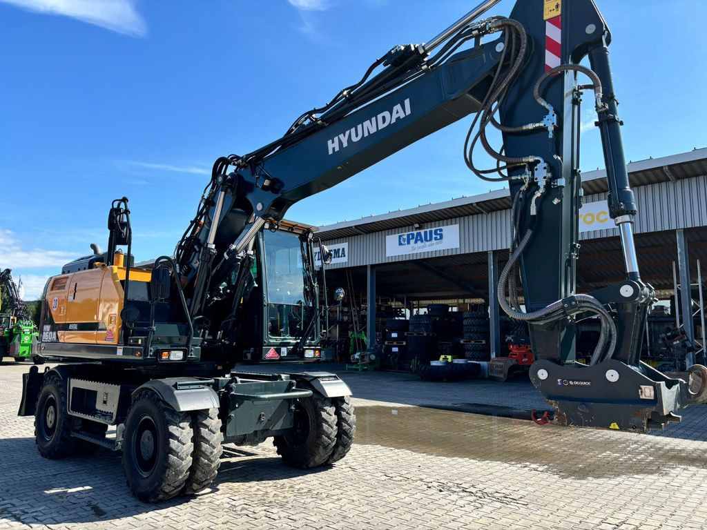 Hyundai HW160A Hyundai HW160A - Wheel excavator: picture 4 Hyundai HW160A Hyundai HW160A - Wheel excavator: picture 4