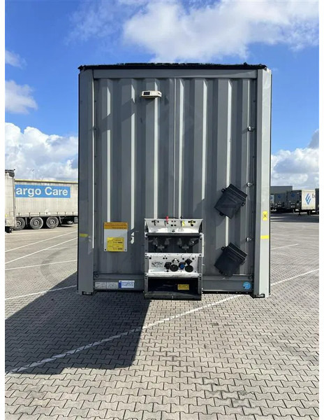 Krone 2X 2021 & 1X 2022 mega P400 hupac flat - Closed box semi-trailer: picture 2 Krone 2X 2021 & 1X 2022 mega P400 hupac flat - Closed box semi-trailer: picture 2