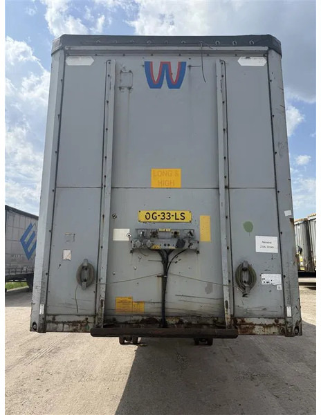 Van Hool 2x van Hool mega schuifzeil opleggers - Closed box semi-trailer: picture 1 Van Hool 2x van Hool mega schuifzeil opleggers - Closed box semi-trailer: picture 1