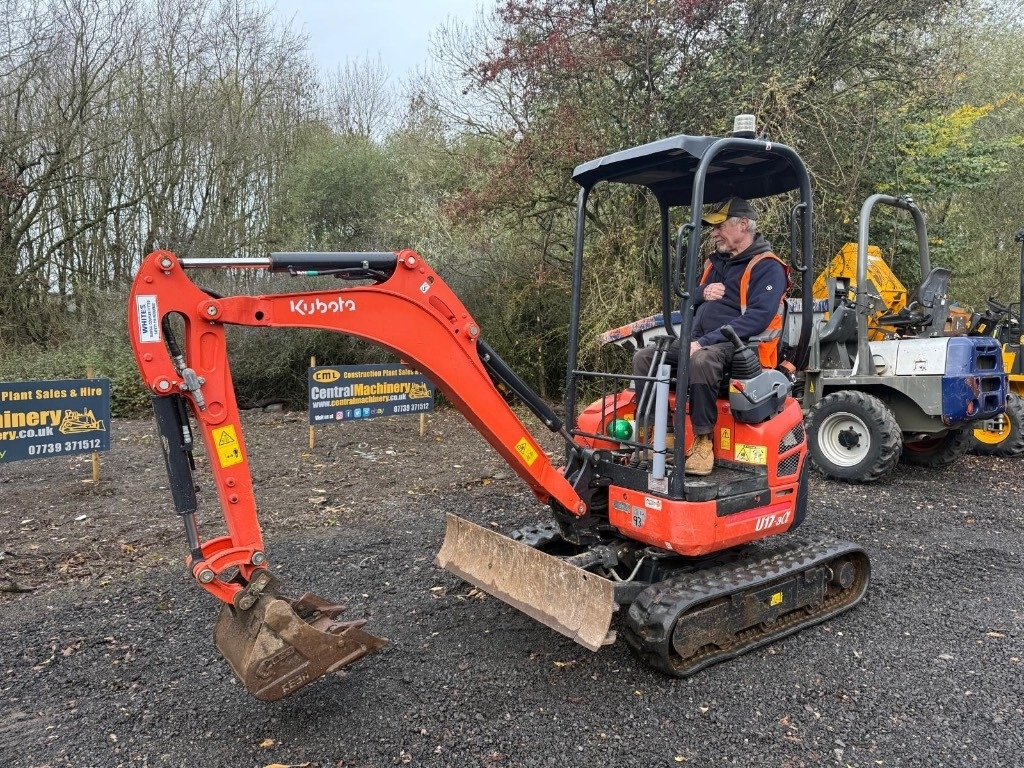 Kubota U 17-3 - Mini excavator: picture 4 Kubota U 17-3 - Mini excavator: picture 4