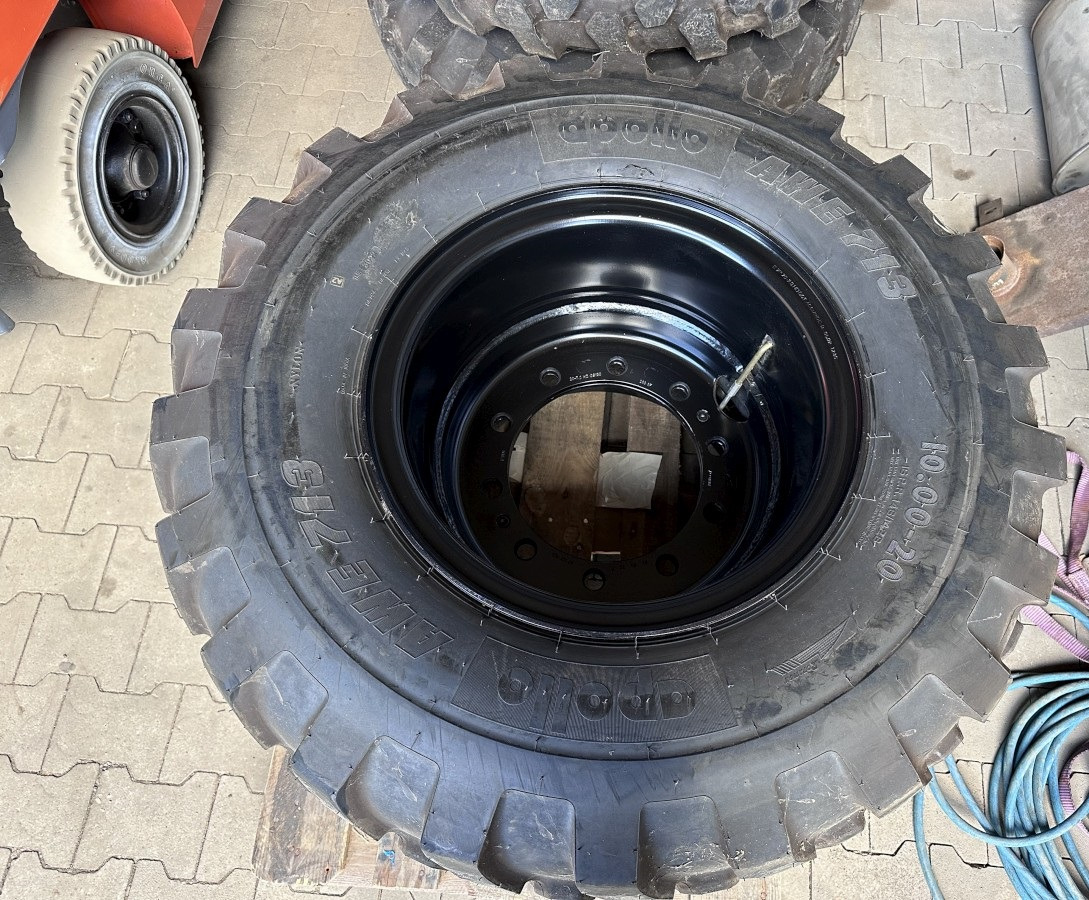 Apollo 10.00 - 20 Apollo Kompletträder - Complet tires - Tire for Wheel excavator: picture 2 Apollo 10.00 - 20 Apollo Kompletträder - Complet tires - Tire for Wheel excavator: picture 2