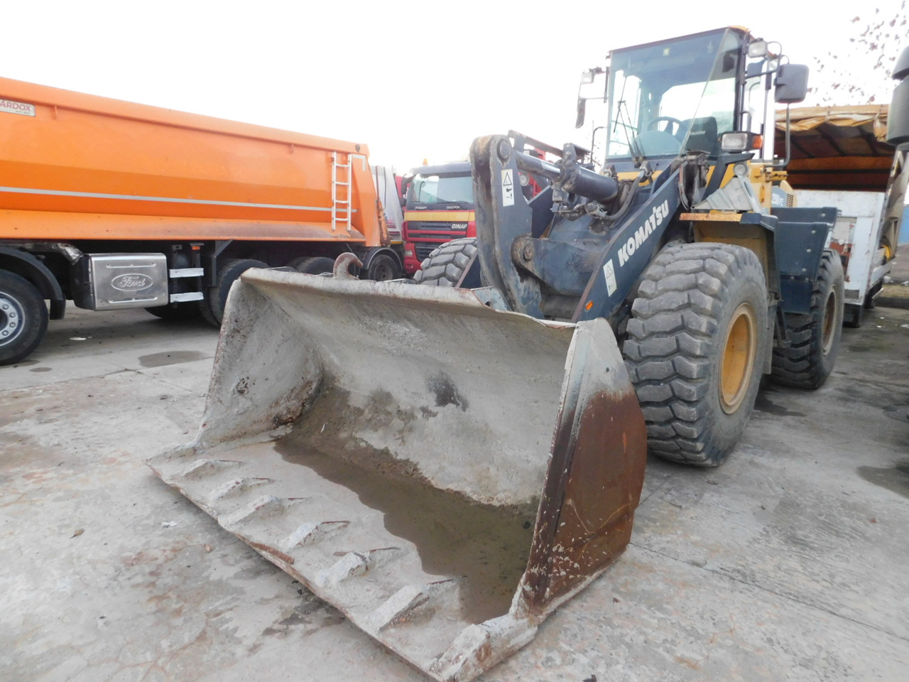 Komatsu Wa250pz 5 - Wheel loader: picture 1 Komatsu Wa250pz 5 - Wheel loader: picture 1