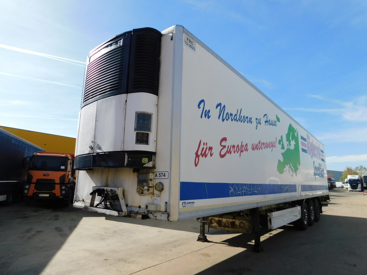 Krone Sdr27 - Refrigerator semi-trailer: picture 1 Krone Sdr27 - Refrigerator semi-trailer: picture 1