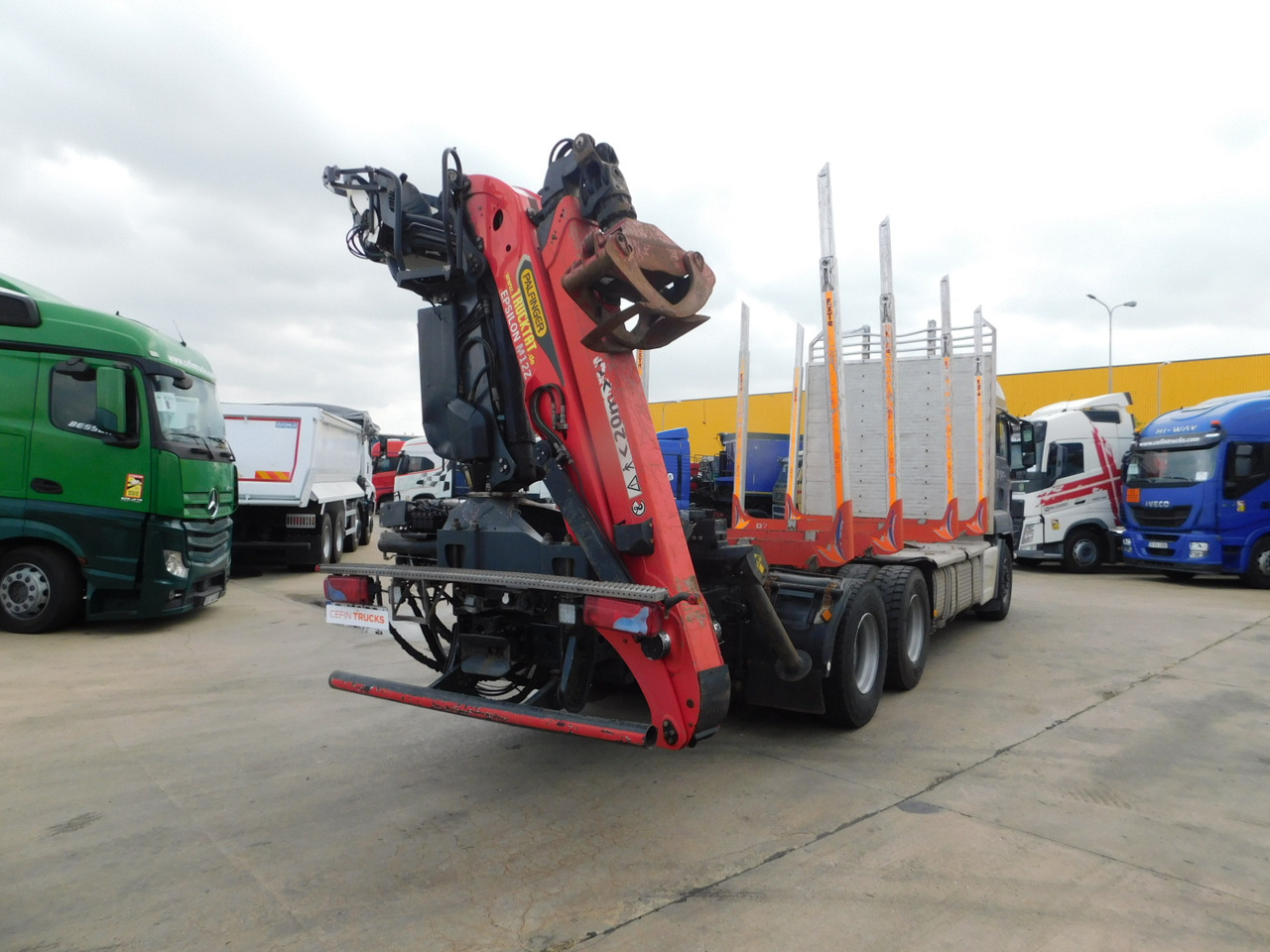 Man Tgs - Timber truck, Crane truck: picture 3 Man Tgs - Timber truck, Crane truck: picture 3