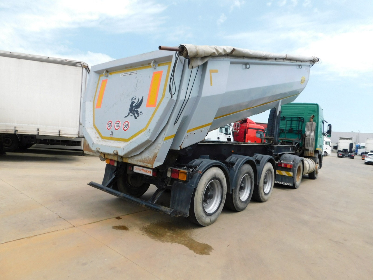 Meiller Kipper mhks 413 s - Tipper semi-trailer: picture 3 Meiller Kipper mhks 413 s - Tipper semi-trailer: picture 3