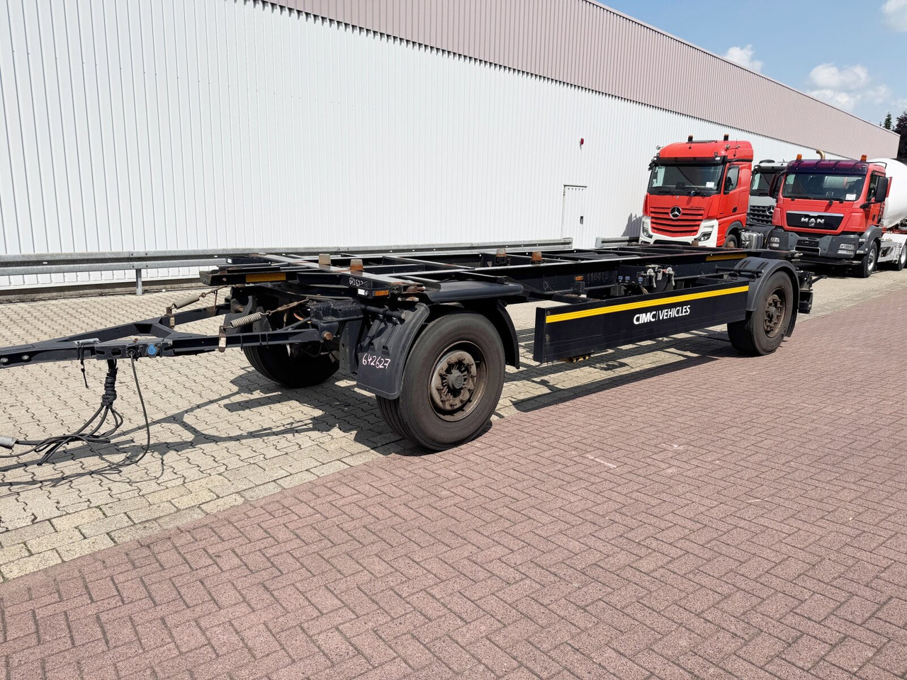 CIMC DC02 BDF-Anhänger CIMC DC02 BDF-Anhänger - Container transporter/ Swap body trailer: picture 1 CIMC DC02 BDF-Anhänger CIMC DC02 BDF-Anhänger - Container transporter/ Swap body trailer: picture 1