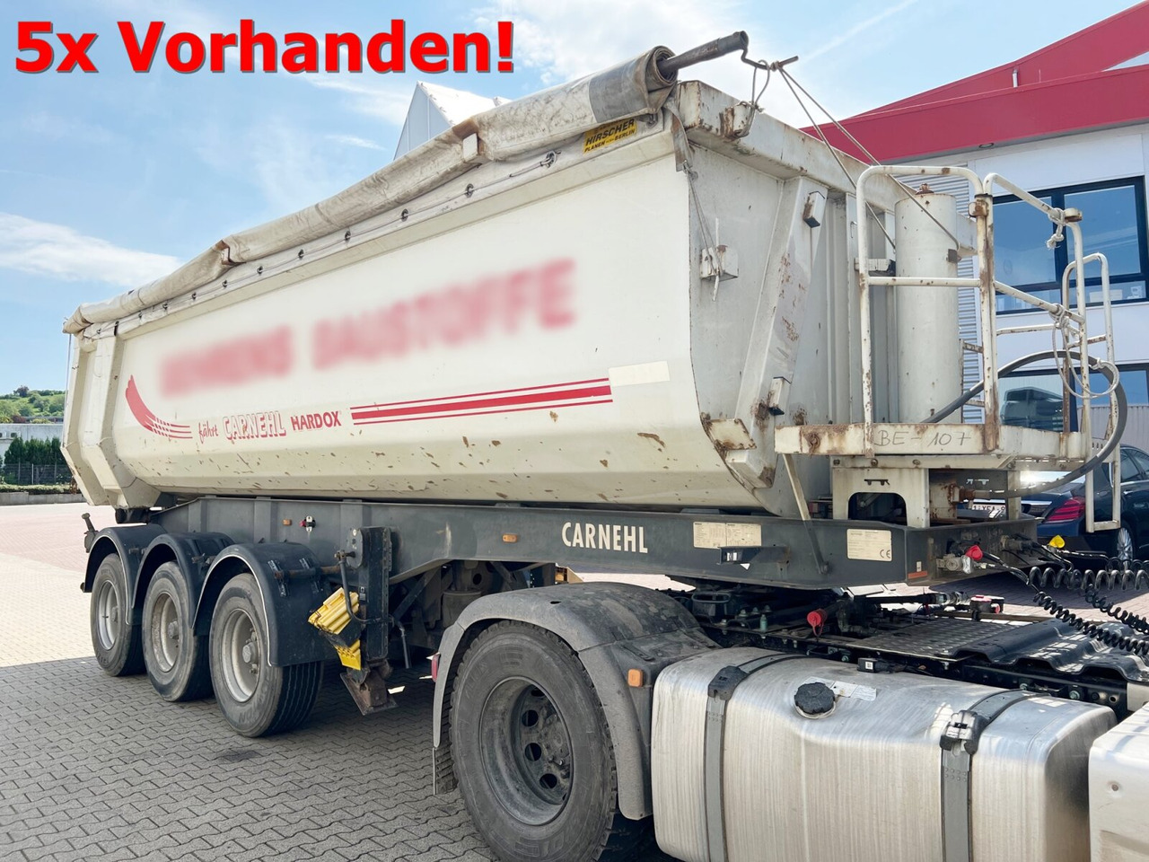 Carnehl CHKS/HH CHKS/HH, Stahlmulde ca. 26m³, Liftachse - Tipper semi-trailer: picture 1 Carnehl CHKS/HH CHKS/HH, Stahlmulde ca. 26m³, Liftachse - Tipper semi-trailer: picture 1