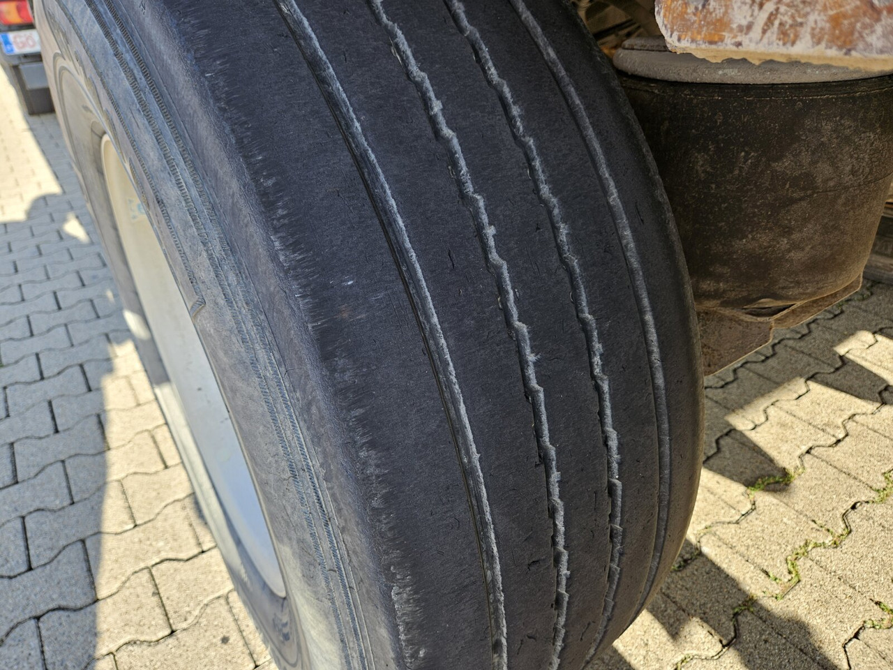 Tipper trailer Carnehl CTK/A CTK/A, Alu-Bordwände, Rollplane, ca. 10m³: picture 7