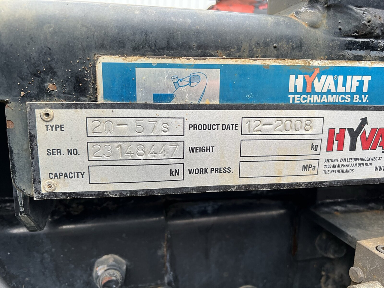 Hook lift truck DAF CF 85.460 6x2 CF 85.460 6x2, Lenk-/Liftachse: picture 6