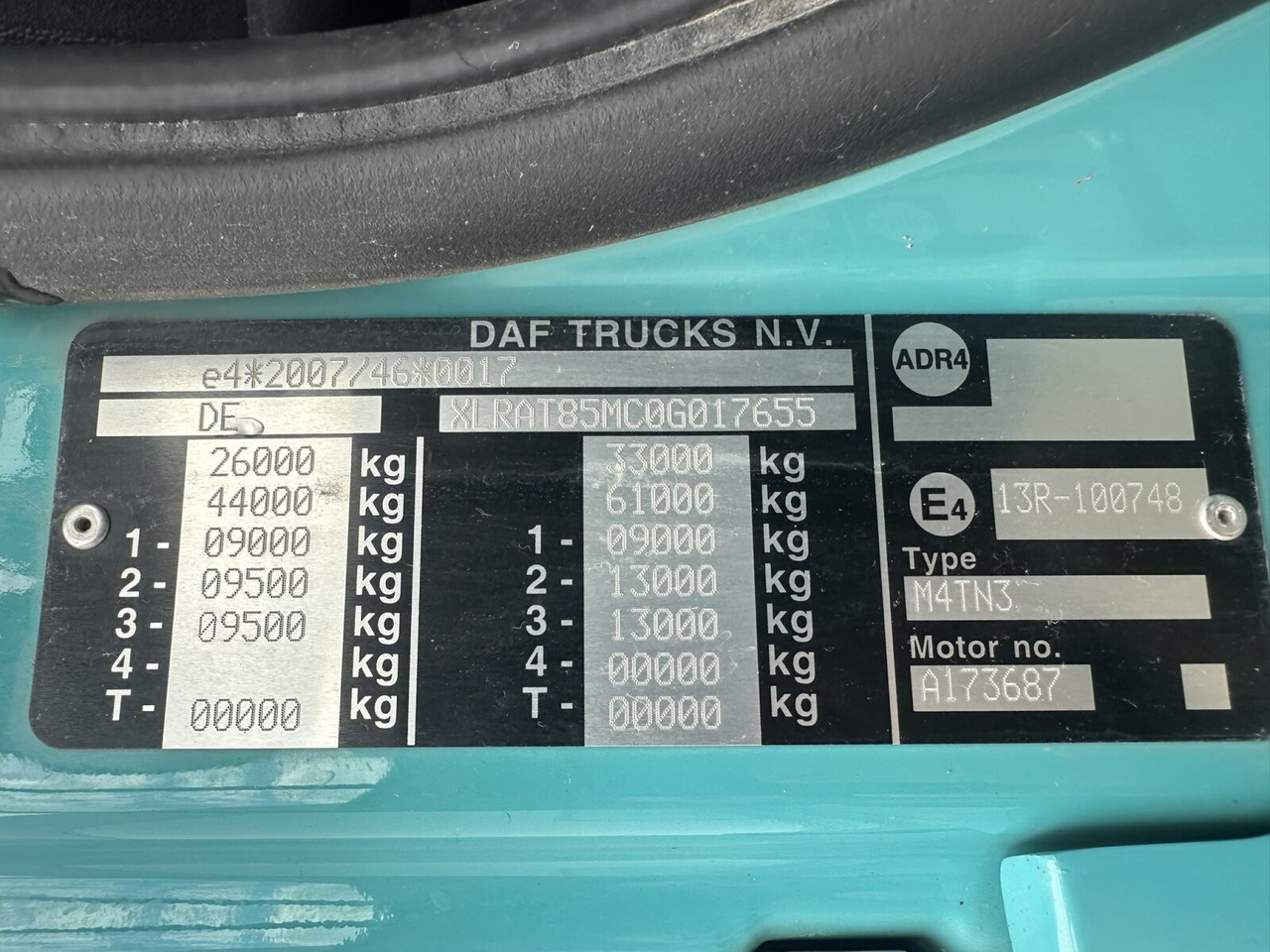 DAF CF 85.460 6x4 CF 85.460 6x4, Bordmatik links - Tipper: picture 4 DAF CF 85.460 6x4 CF 85.460 6x4, Bordmatik links - Tipper: picture 4