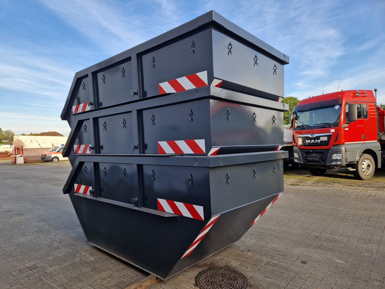 EACA 135.20 T FUCHS EACA 135.20 T, Absetzanhänger für 1 Mulde - Roll-off/ Skip trailer: picture 4 EACA 135.20 T FUCHS EACA 135.20 T, Absetzanhänger für 1 Mulde - Roll-off/ Skip trailer: picture 4