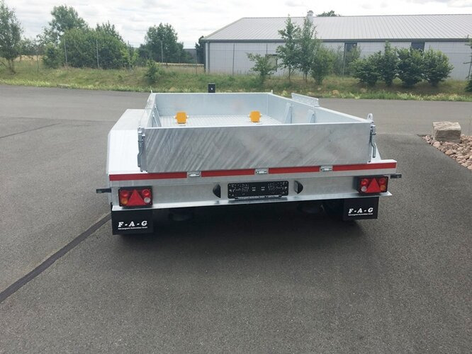 New Roll-off/ Skip trailer F-A-G Absetzanhänger F-A-G Anhänger für Absetzcontainer 14t Gesamtgew.: picture 6