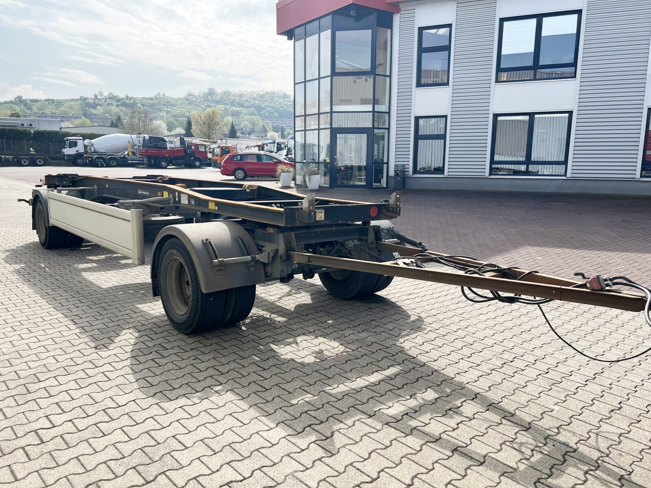 Roll-off/ Skip trailer HSA 18.70 L Schlittenabroller HSA 18.70 L Schlittenabroller: picture 6