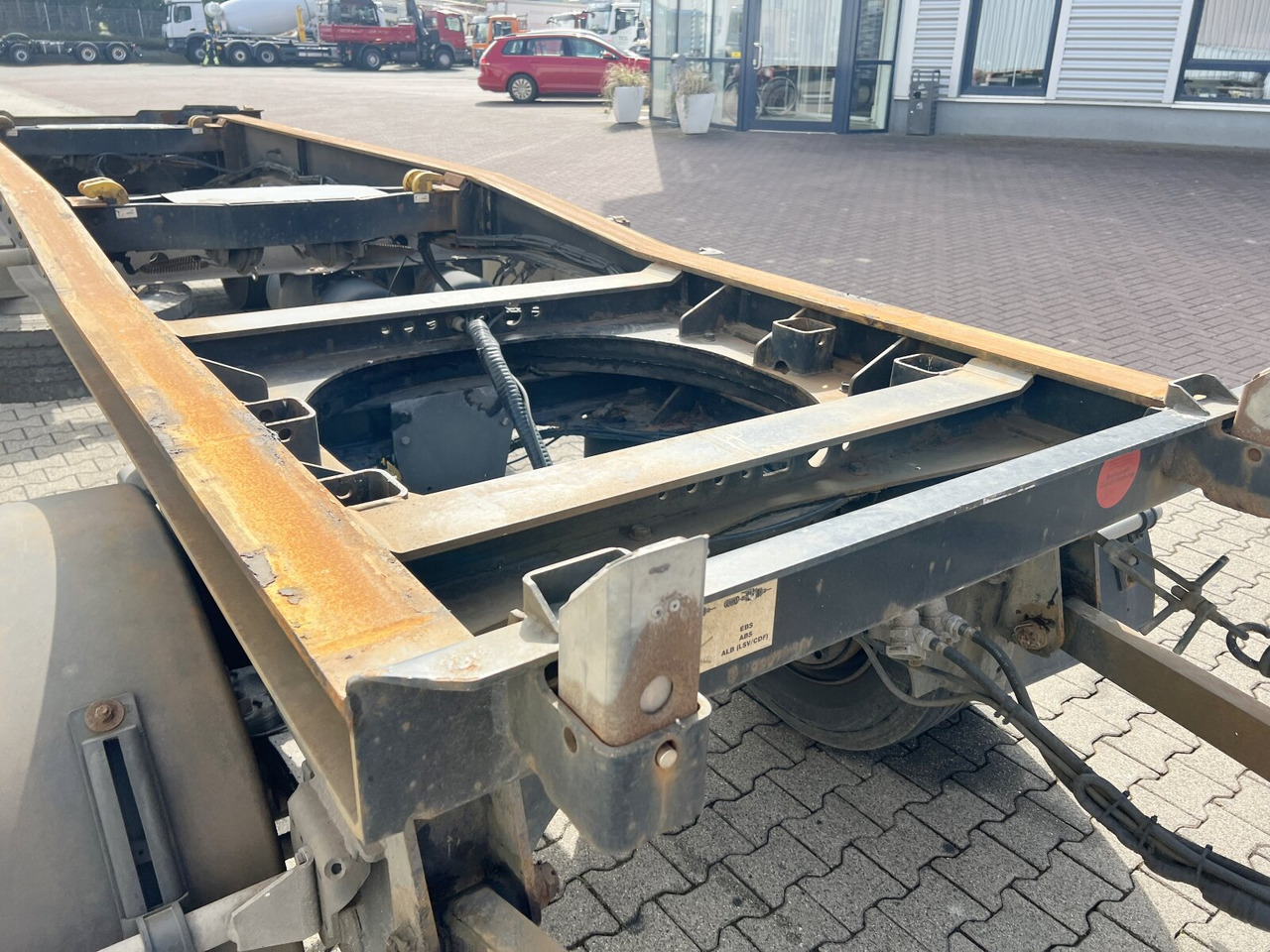 Roll-off/ Skip trailer HSA 18.70 L Schlittenabroller HSA 18.70 L Schlittenabroller: picture 10