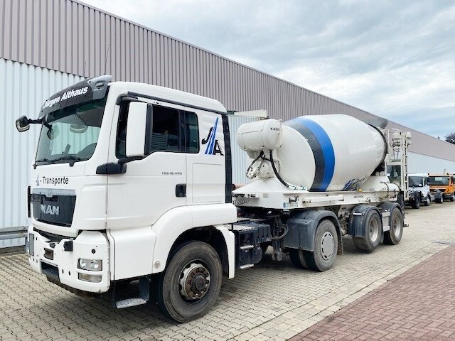 MAN TGS 18.400 4x4H BLS TGS 18.400 4x4H BLS + Auflieger KARRENA 10m³ Betonmischer - Concrete mixer truck: picture 1 MAN TGS 18.400 4x4H BLS TGS 18.400 4x4H BLS + Auflieger KARRENA 10m³ Betonmischer - Concrete mixer truck: picture 1