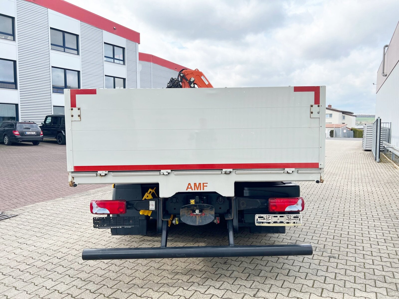 Crane truck, Dropside/ Flatbed truck MAN TGS 26.360/400 6x2-4 BL TGS 26.360/400 6x2-4 BL, Lenk-/Lift, Kran Atlas AK 206.3E A5, Funk: picture 12