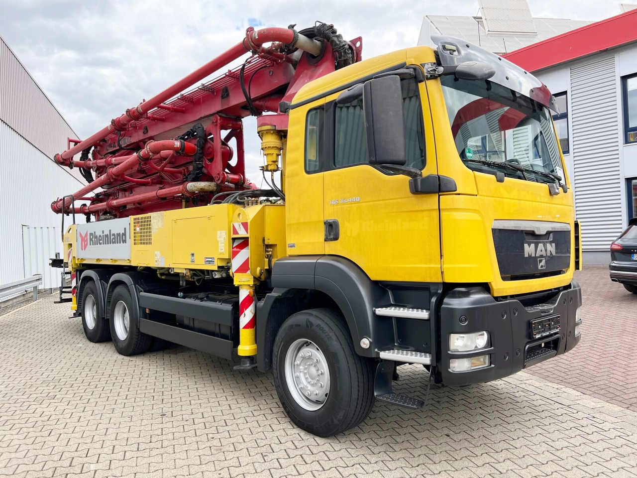 MAN TGS 33.440 6X4 BB TGS 33.440 6X4 BB, Betonpumpe CIFA K31L XZ, 31m Mast on lease MAN TGS 33.440 6X4 BB TGS 33.440 6X4 BB, Betonpumpe CIFA K31L XZ, 31m Mast: picture 10