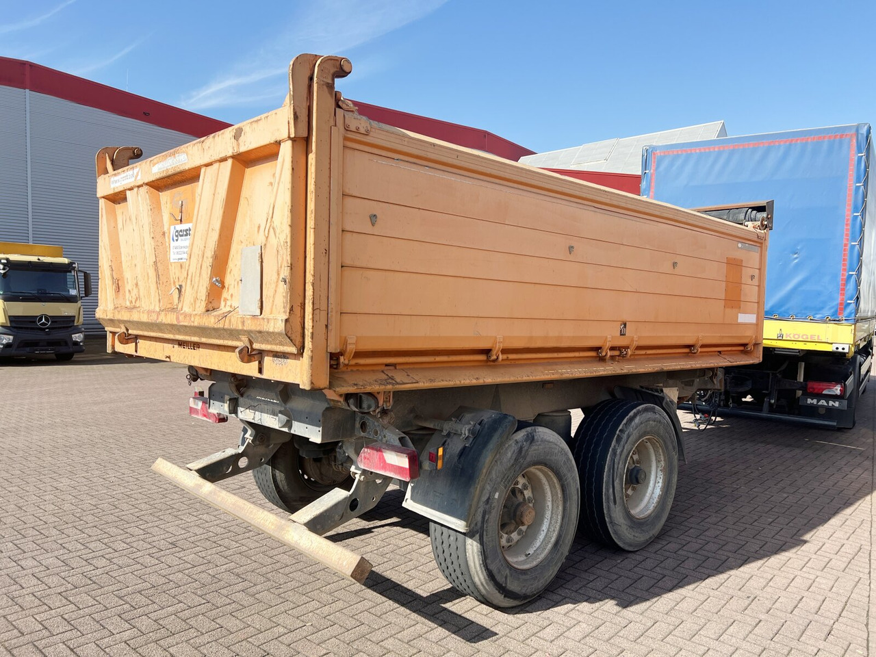 Meiller Meiller MZDA 18/2 Meiller MZDA 18/2, - Tipper trailer: picture 3 Meiller Meiller MZDA 18/2 Meiller MZDA 18/2, - Tipper trailer: picture 3