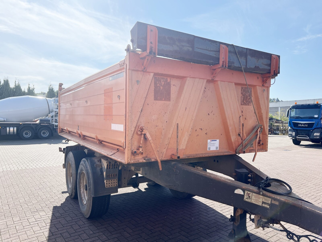 Meiller Meiller MZDA 18/2 Meiller MZDA 18/2, - Tipper trailer: picture 4 Meiller Meiller MZDA 18/2 Meiller MZDA 18/2, - Tipper trailer: picture 4