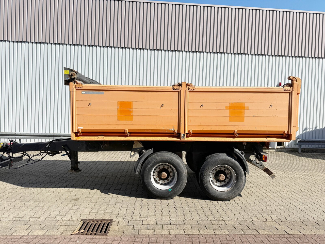 Meiller Meiller MZDA 18/2 Meiller MZDA 18/2, geteilte Alu-Bordwände, ca. 11m³ - Tipper trailer: picture 4 Meiller Meiller MZDA 18/2 Meiller MZDA 18/2, geteilte Alu-Bordwände, ca. 11m³ - Tipper trailer: picture 4