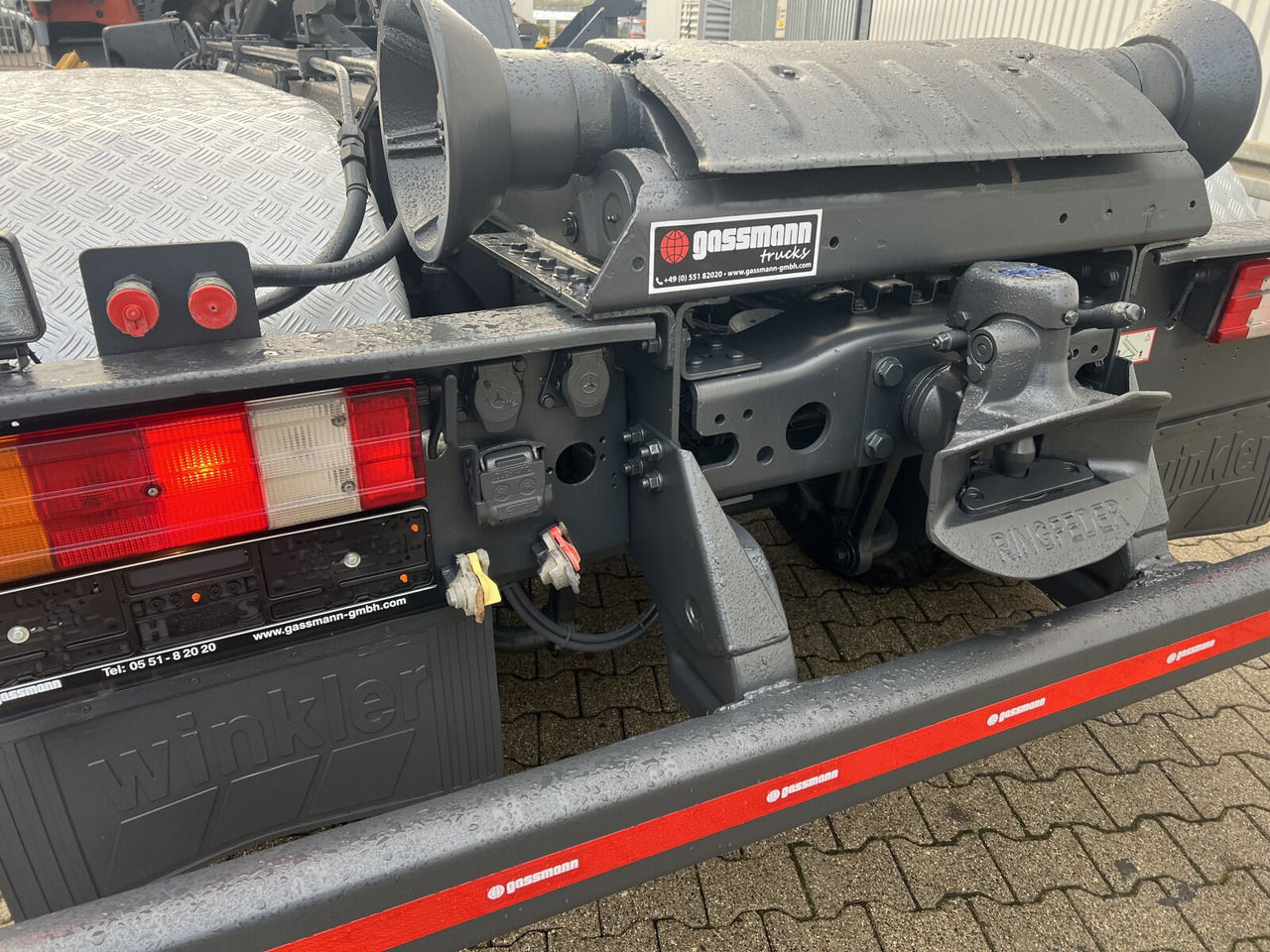 Mercedes-Benz Actros 2644/48 K 6x4 Actros 2644/48 K 6x4, Hiab Multilift - Hook lift truck: picture 3 Mercedes-Benz Actros 2644/48 K 6x4 Actros 2644/48 K 6x4, Hiab Multilift - Hook lift truck: picture 3