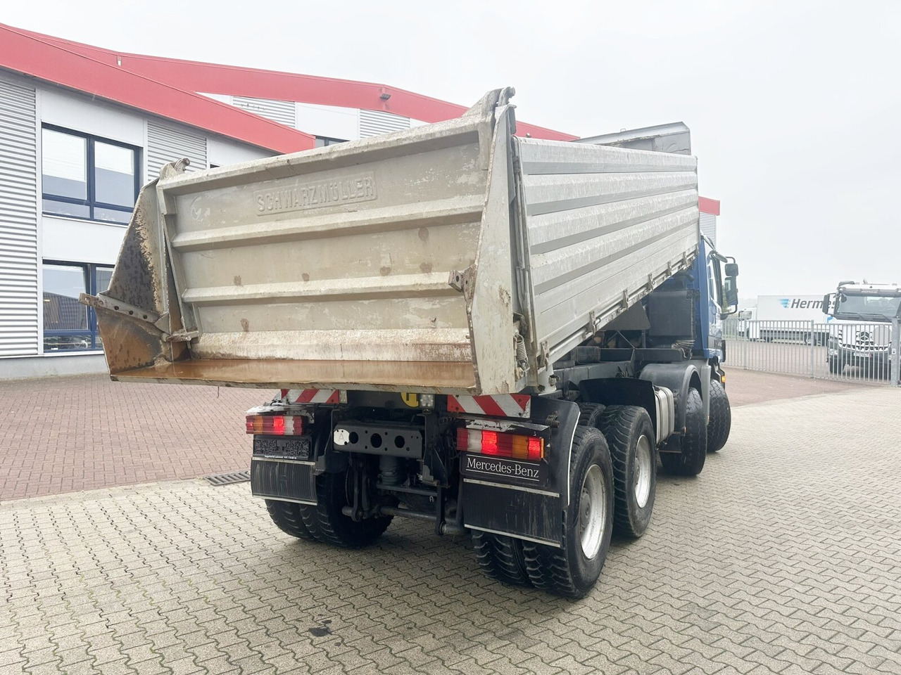 Tipper Mercedes-Benz Actros 4140 8x4/4 Actros 4140 8x4/4, Alu-Bordwände: picture 10