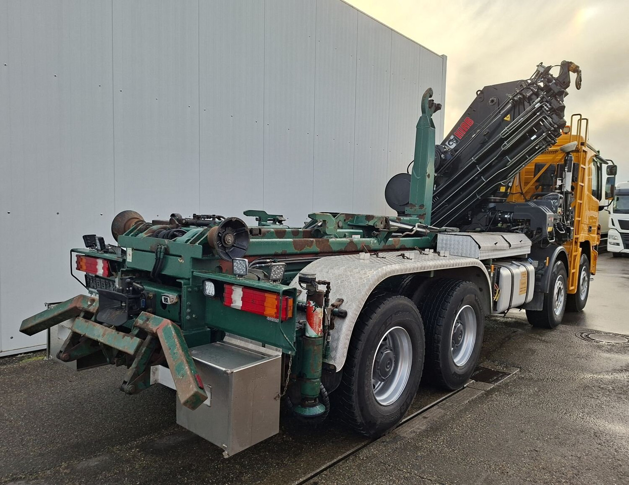 Hook lift truck, Crane truck Mercedes-Benz Actros 4146 K 8x4/4 Actros 4146 K 8x4/4, Retarder, Kran Hiab XS 477 E-7 HiPro, Bj. 2010, Flyjib, Seilwinde, Funk: picture 11 Hook lift truck, Crane truck Mercedes-Benz Actros 4146 K 8x4/4 Actros 4146 K 8x4/4, Retarder, Kran Hiab XS 477 E-7 HiPro, Bj. 2010, Flyjib, Seilwinde, Funk: picture 11