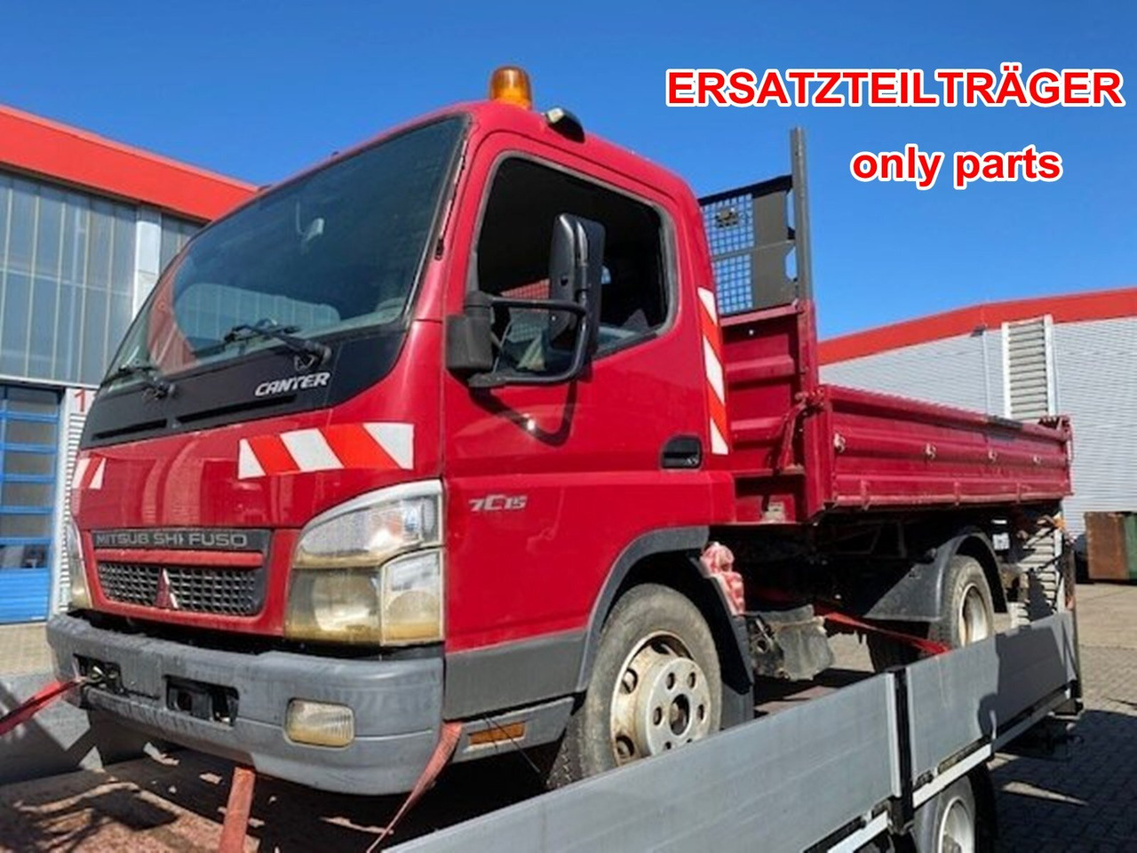 Mitsubishi Canter Fuso 7C15D 4x2 Canter Fuso 7C15D 4x2, Wasserschaden! - Tipper: picture 1 Mitsubishi Canter Fuso 7C15D 4x2 Canter Fuso 7C15D 4x2, Wasserschaden! - Tipper: picture 1