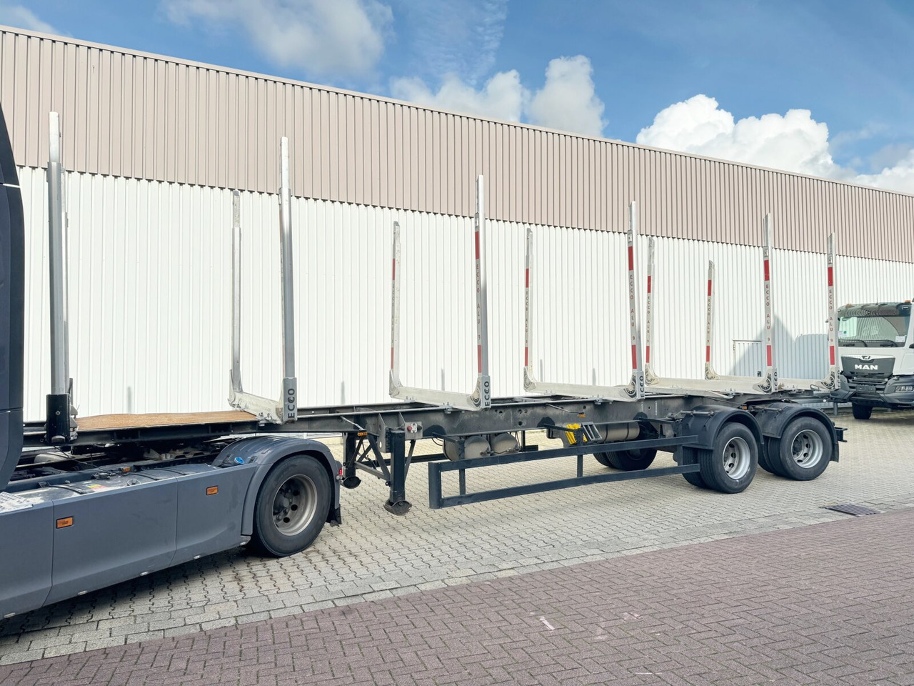 RSK/30IV Holzauflieger ROHR RSK/30IV Holzauflieger, Lenkachse, Verzinkt - Timber semi-trailer: picture 1 RSK/30IV Holzauflieger ROHR RSK/30IV Holzauflieger, Lenkachse, Verzinkt - Timber semi-trailer: picture 1