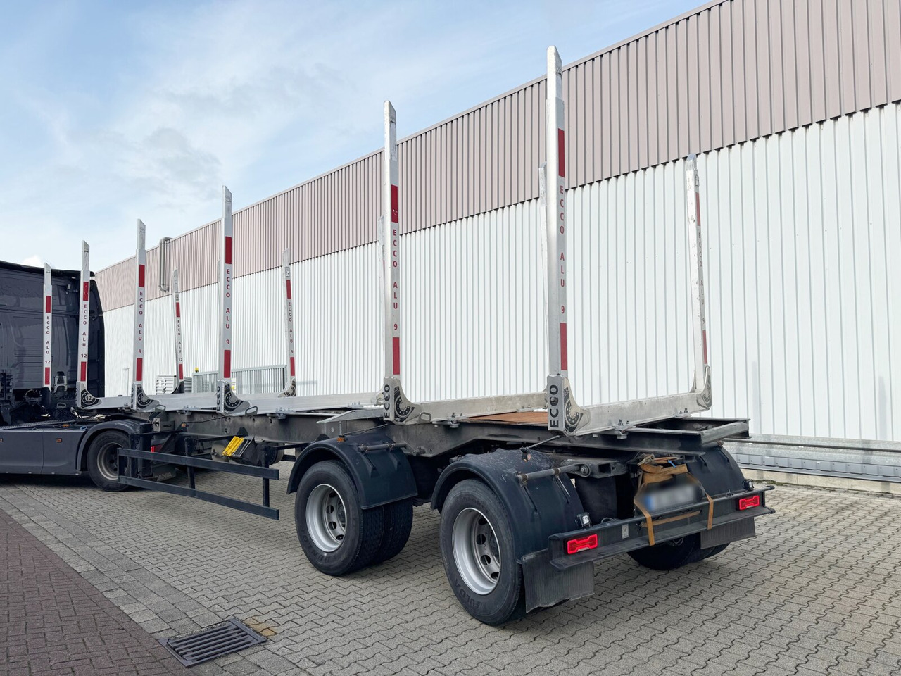 RSK/30IV Holzauflieger ROHR RSK/30IV Holzauflieger, Lenkachse, Verzinkt - Timber semi-trailer: picture 5 RSK/30IV Holzauflieger ROHR RSK/30IV Holzauflieger, Lenkachse, Verzinkt - Timber semi-trailer: picture 5