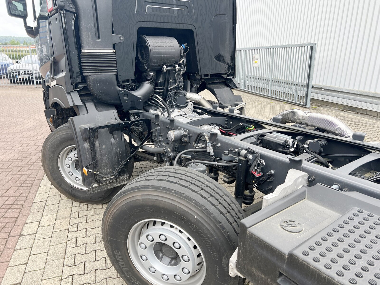 New Hook lift truck, Crane truck Renault C 480 8x4 C 480 8x4, Kran 15-35m/t: picture 13