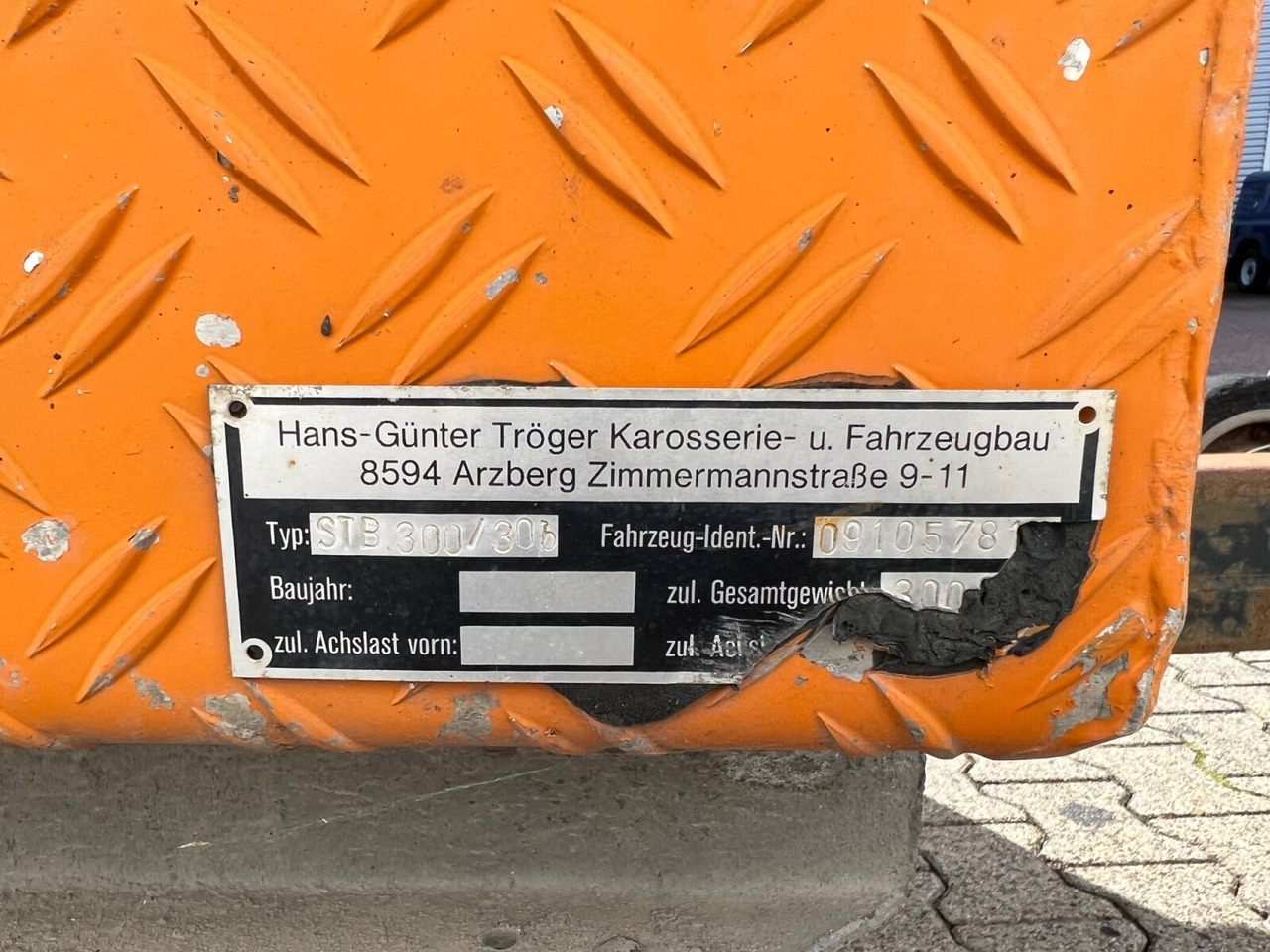 STB 300/30B STB 300/30B - Plant trailer: picture 3 STB 300/30B STB 300/30B - Plant trailer: picture 3