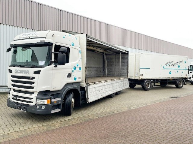 Box truck Scania R450 LB 6x2-4 R450 LB 6x2-4 Getränkekoffer, Retarder, Lift-/Lenkachse, Stapleraufnahme: picture 6