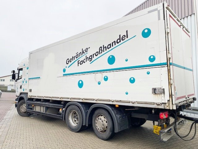 Interior photo 3: Box truck Scania R450 LB 6x2-4 R450 LB 6x2-4 Getränkekoffer, Retarder, Lift-/Lenkachse, Stapleraufnahme
