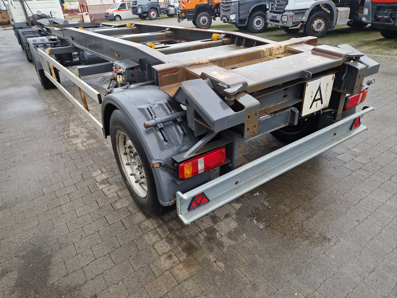 Schmitz Cargobull ACF 18 S ACF 18 S, Schlittenabroller bis 7 m Beh. - Roll-off/ Skip trailer: picture 2 Schmitz Cargobull ACF 18 S ACF 18 S, Schlittenabroller bis 7 m Beh. - Roll-off/ Skip trailer: picture 2